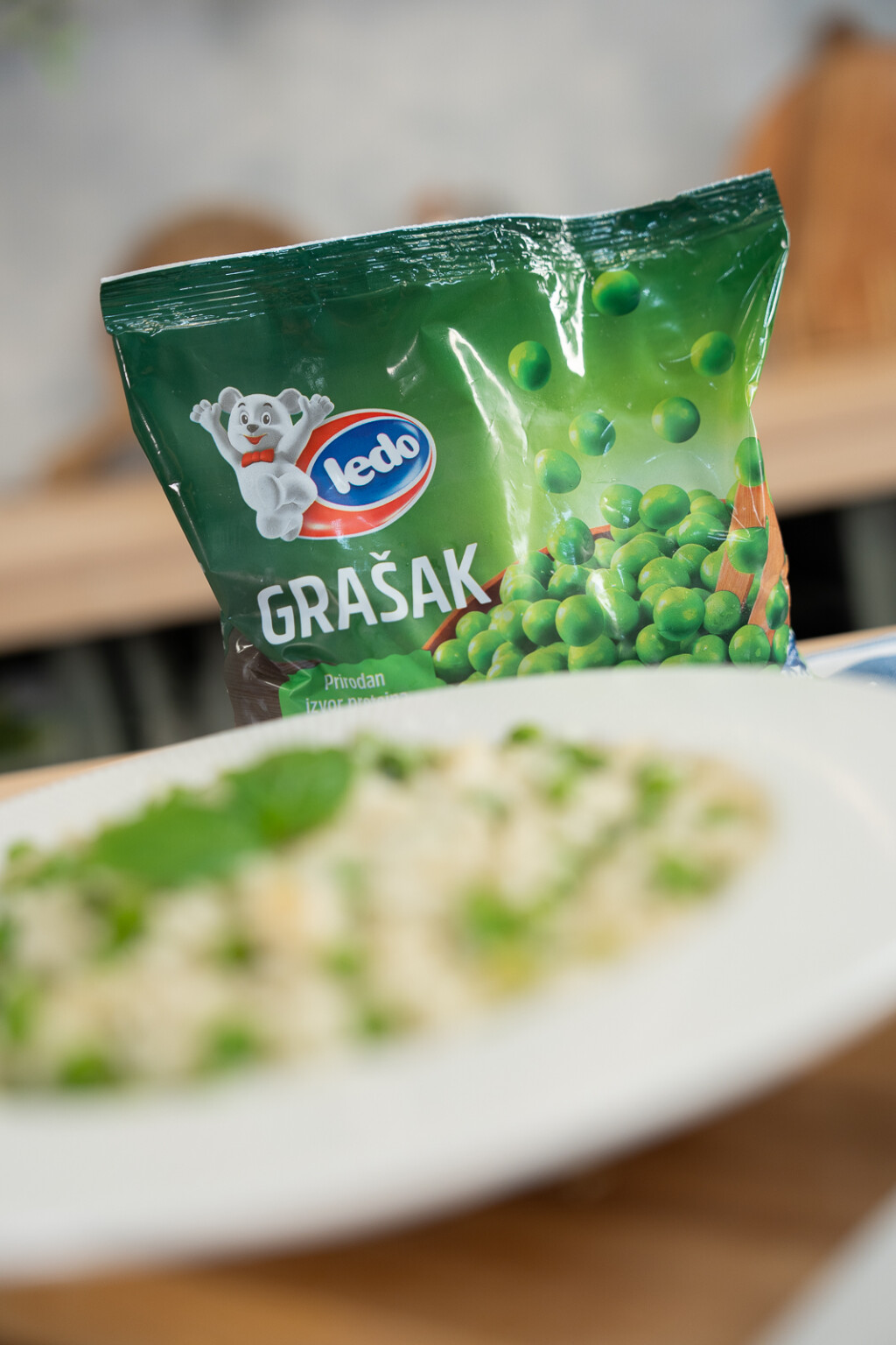 Kremasti rižoto s graškom i parmezanom