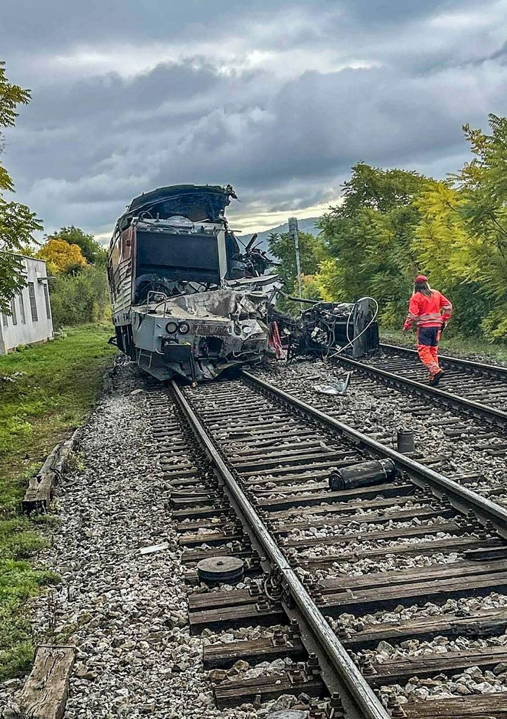 Sudar vlakova u Slovačkoj