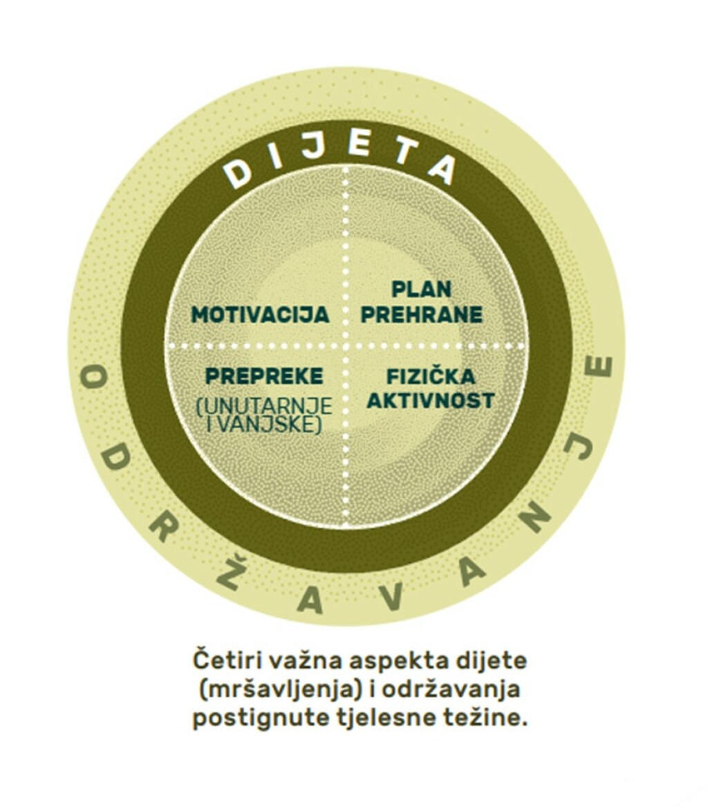 Model četiri aspekta iz knjige Psihologinja na dijeti