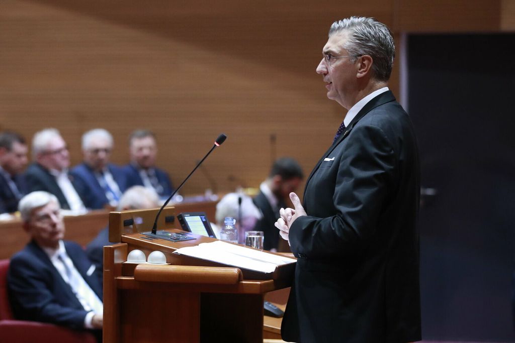 Andrej Plenković u Saboru - 5