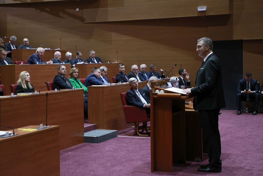 Andrej Plenković u Saboru - 5