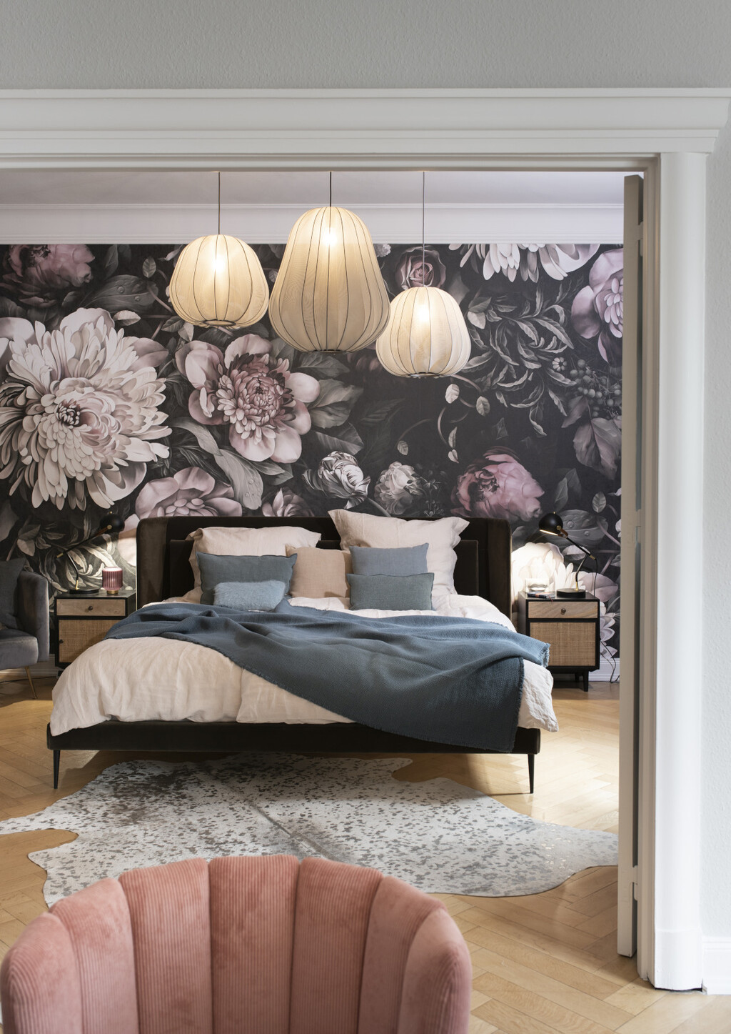 Tapeta može biti centralni dekor spavaće sobe - 2