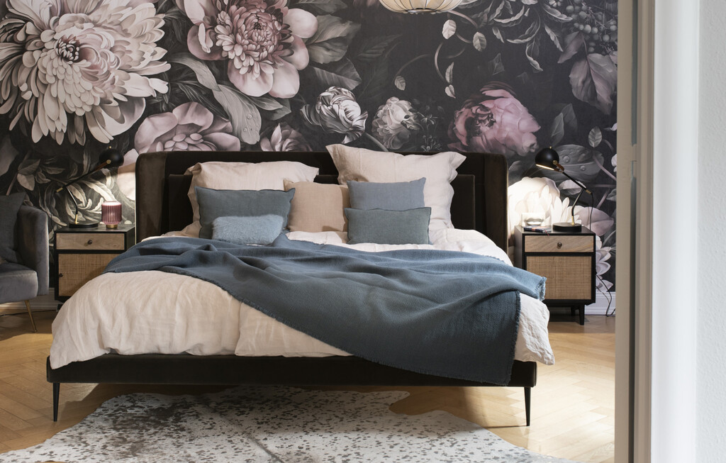 Tapeta može biti centralni dekor spavaće sobe - 14