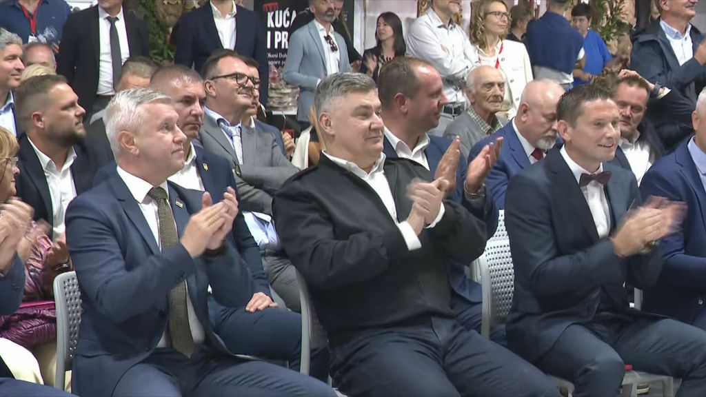 Zoran Milanović na sajmu pršuta - 2