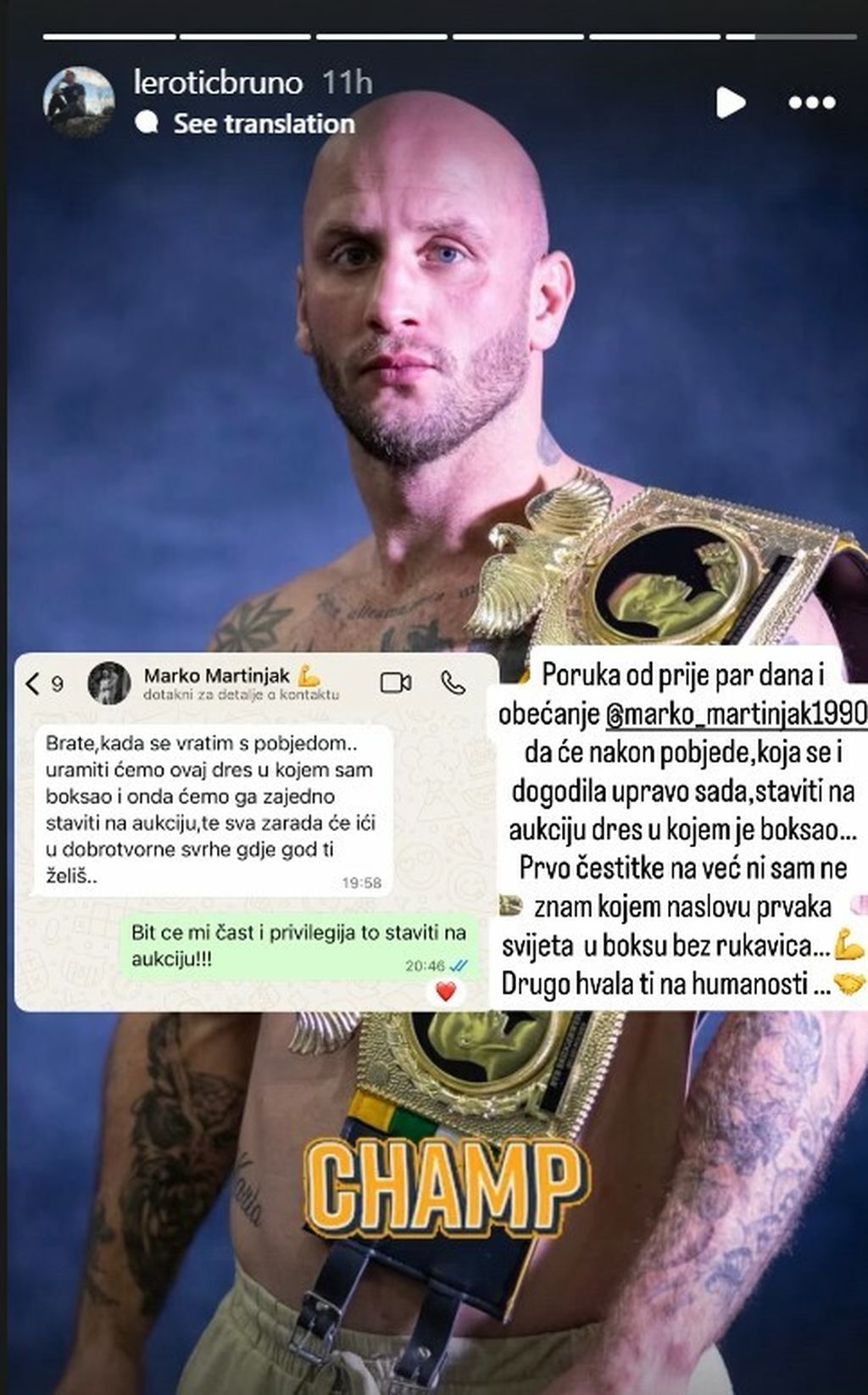 Poruka Marka Martinjaka