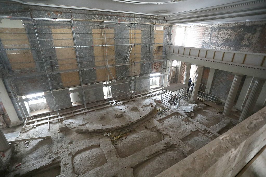 Radovi na zgradi Sabora - 27