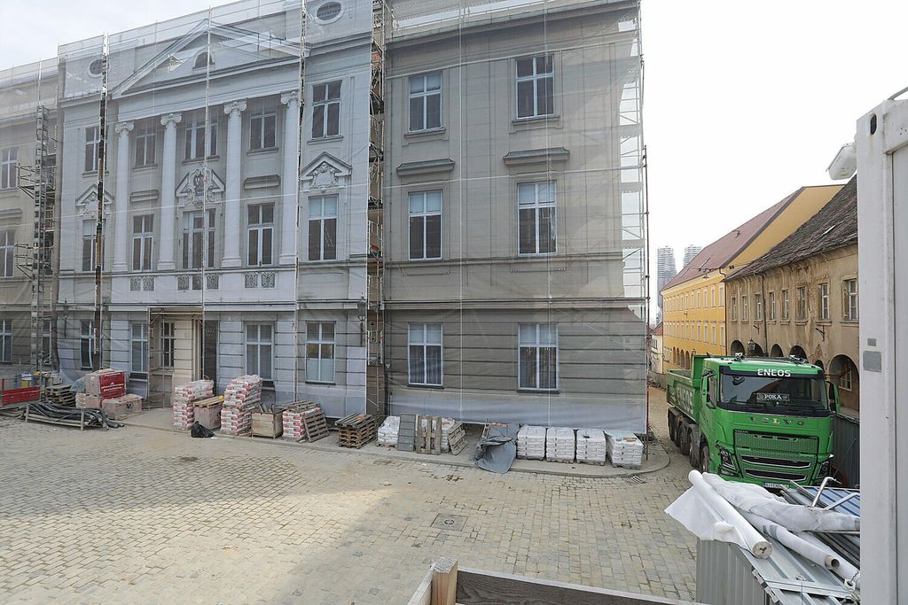 Radovi na zgradi Sabora - 27