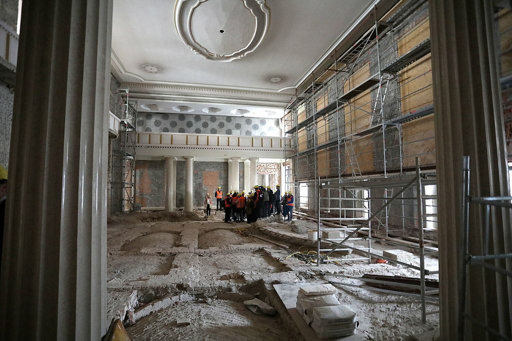 Radovi na zgradi Sabora - 27