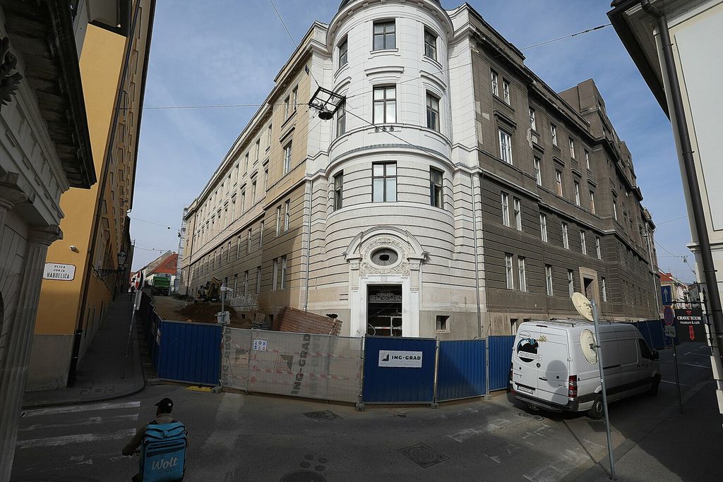 Radovi na zgradi Sabora - 27