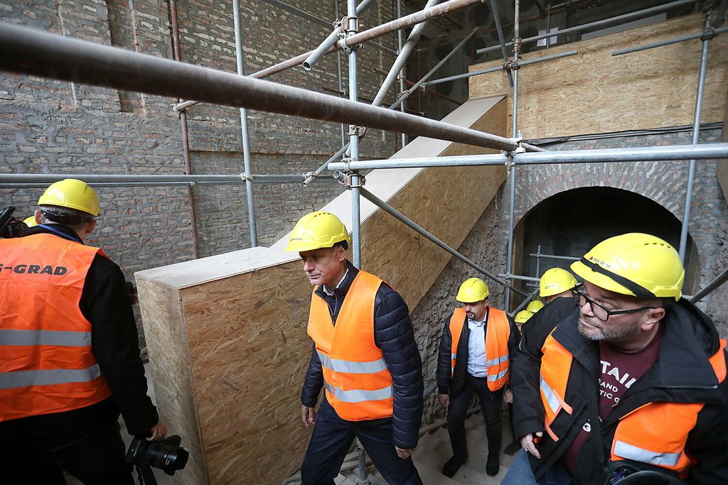 Radovi na zgradi Sabora - 27