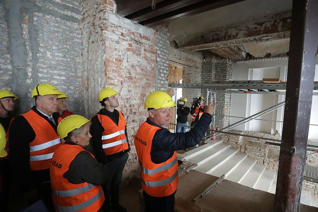 Radovi na zgradi Sabora - 27