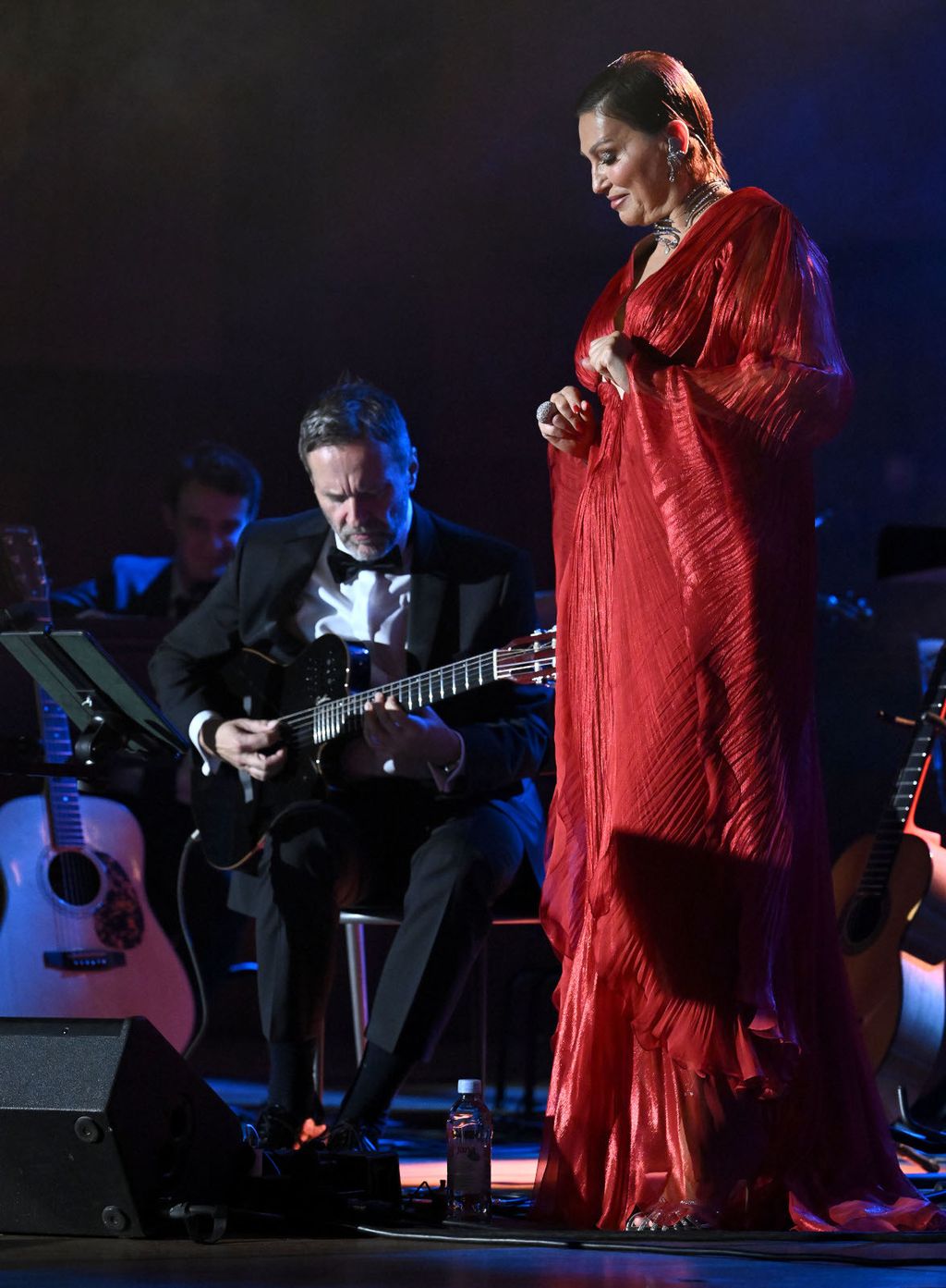 Nina Badrić u haljini brenda Maria Lucia Hohan na koncertu u Lisinskom - 1