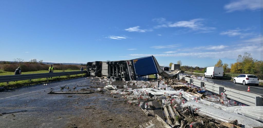 Prometna nesreća na zagrebačkoj obilaznici