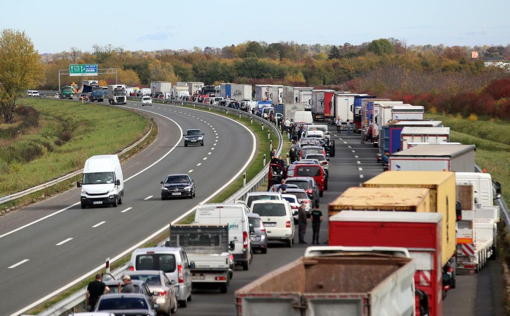 Prometna nesreća na zagrebačkoj obilaznici