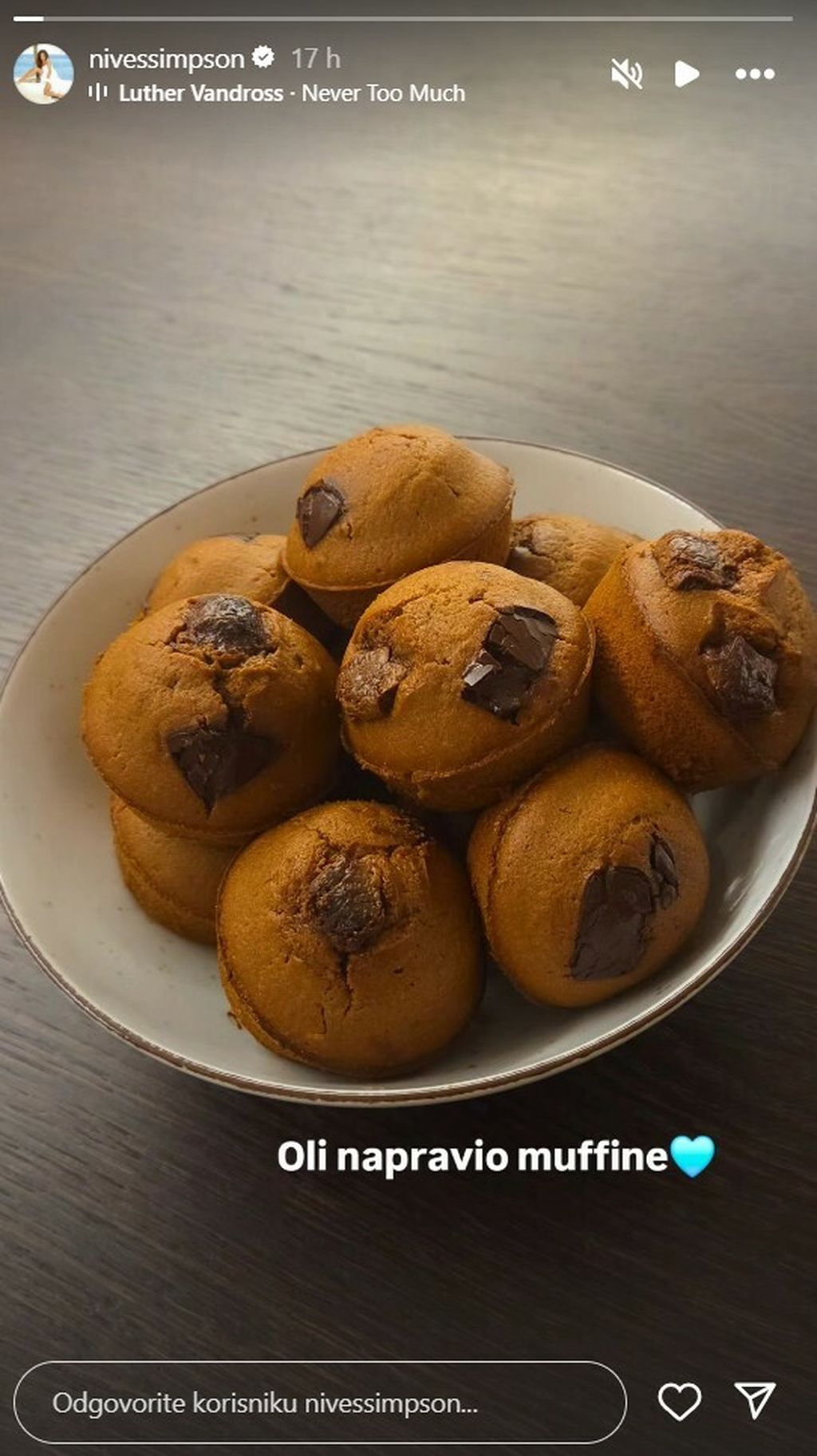 Nives Ivanišević na Instagramu