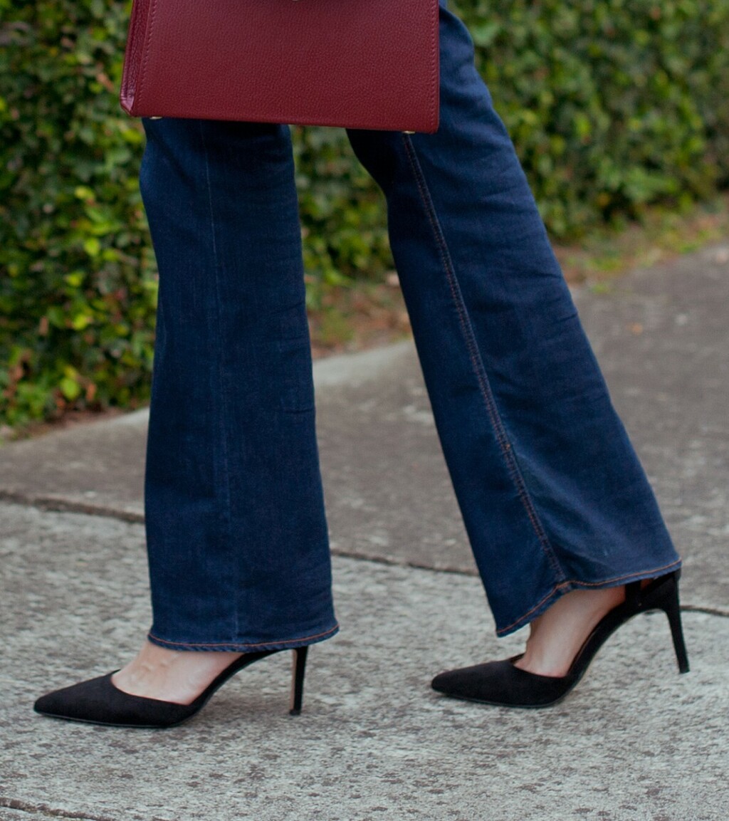 Crne cipele s visokom potpeticom nikad ne izlaze iz mode