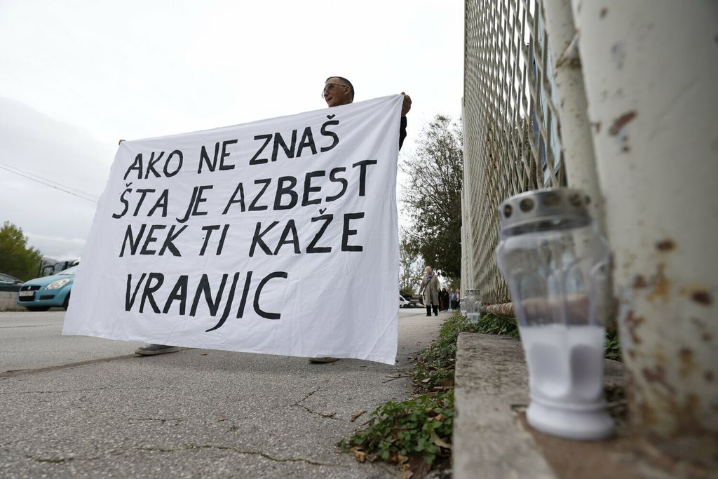 Prosvjed građana u Vranjicu zbog azbestnog otpada - 20