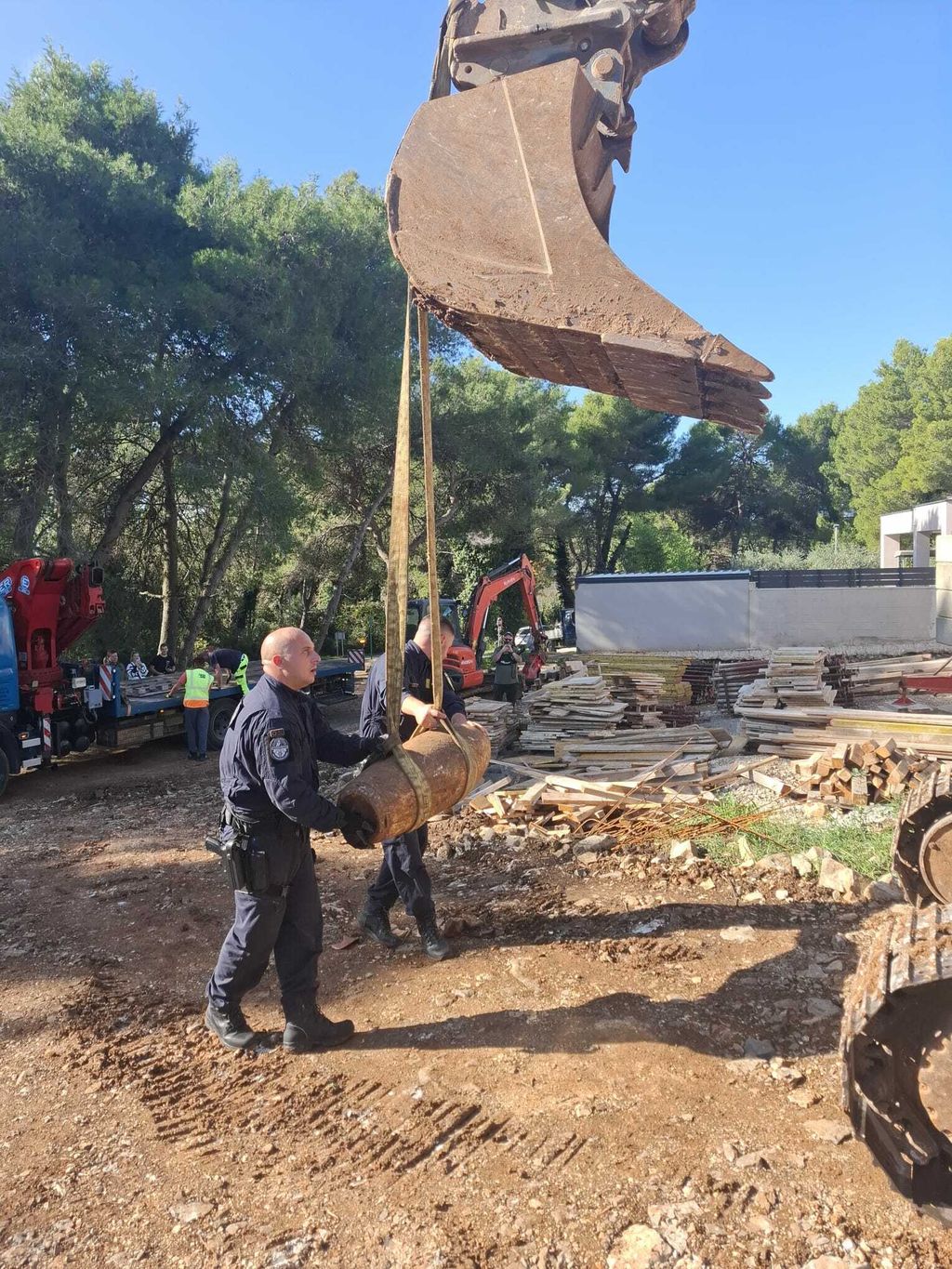 Uništena bomba koja je nađena kod Pule