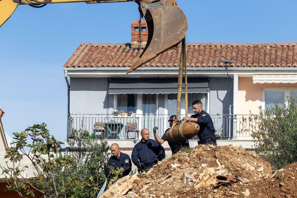 Uništena bomba koja je nađena kod Pule