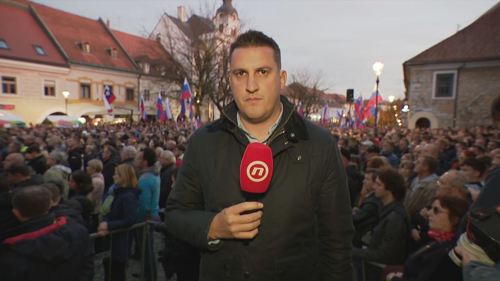 Prosvjed u Sloveniji - 1