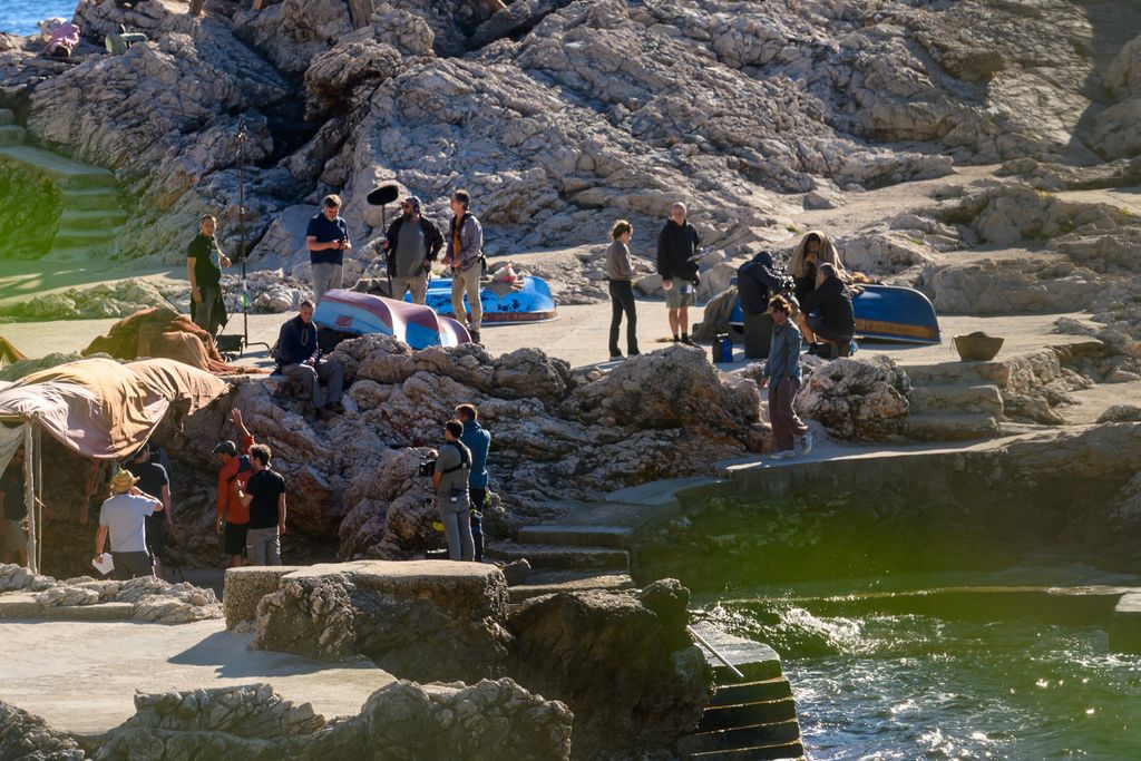 Snimanje serije Outer Banks na plaži Danče u Dubrovniku