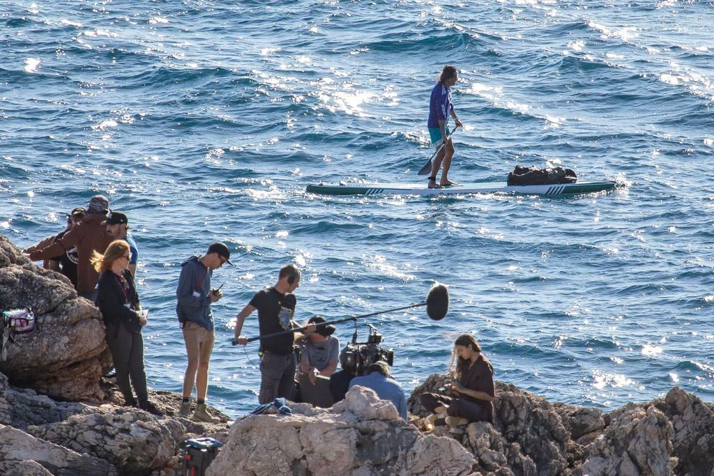 Snimanje serije Outer Banks na plaži Danče u Dubrovniku