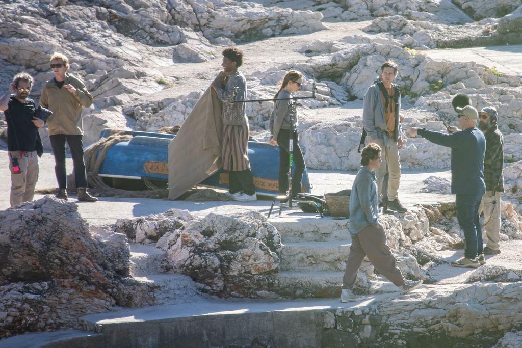 Snimanje serije Outer Banks na plaži Danče u Dubrovniku