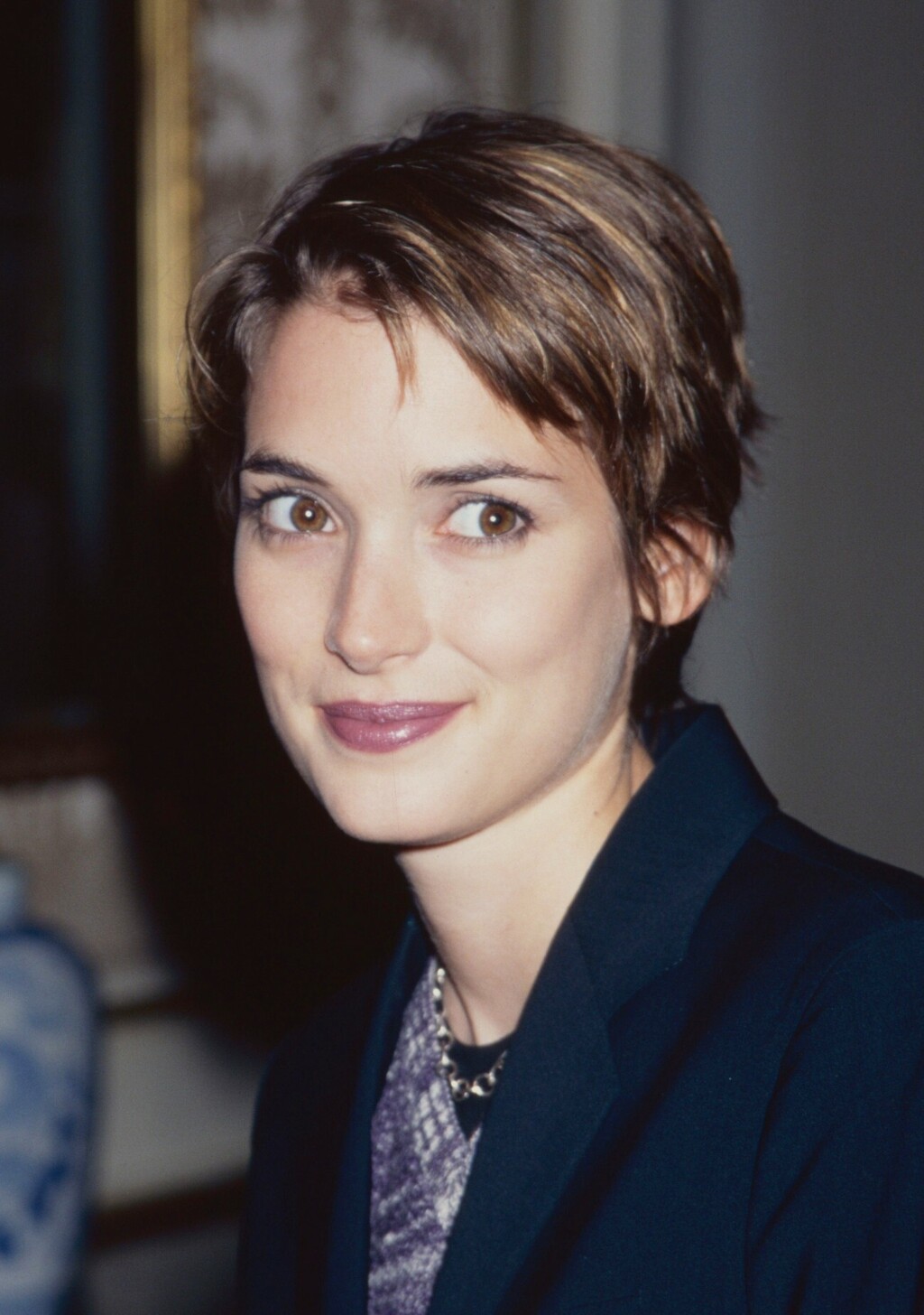 Pixie frizura Winone Ryder