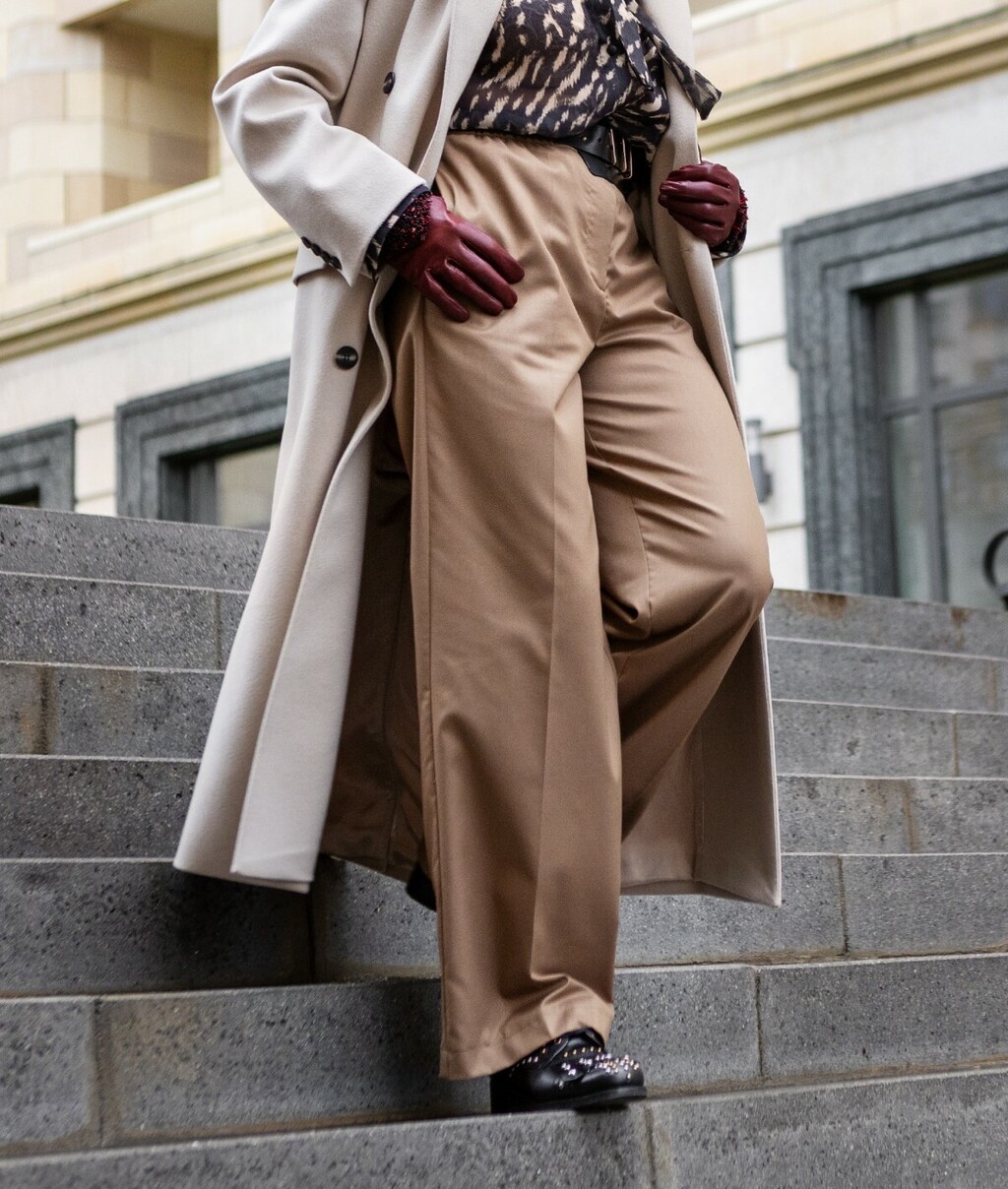 Hlače s vunom istovremeno su tople i elegantne