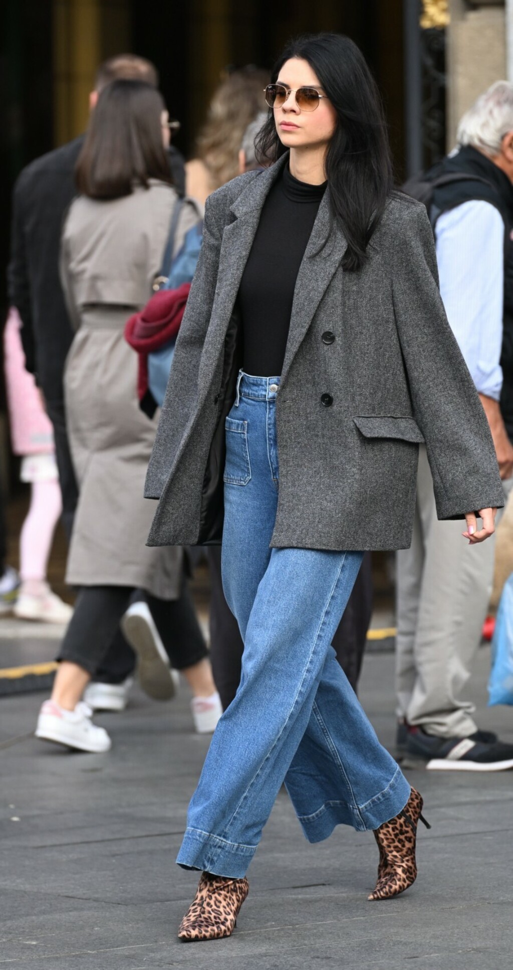 Obuća s leopardovim uzorkom u street style izdanju sa zagrebačke špice