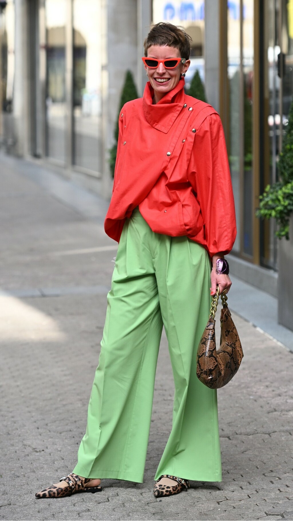 Obuća s leopardovim uzorkom u street style izdanju sa zagrebačke špice