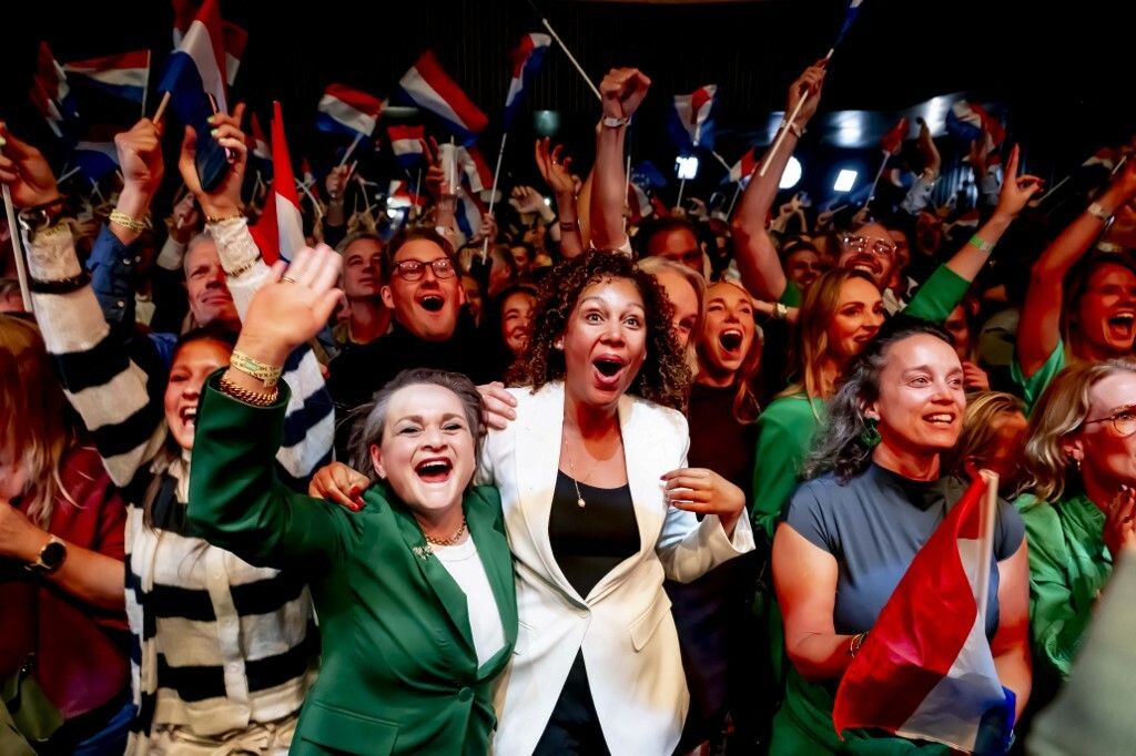 Slavlje u stožeru stranke D66 - 2