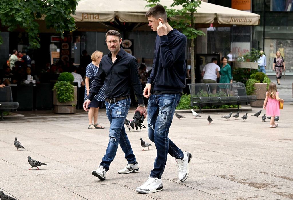 Robert Kovač sa sinom Markom - 2