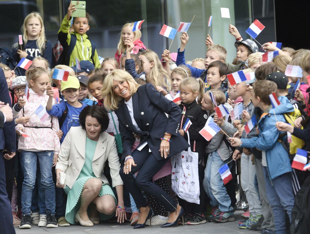 Brigitte Macron posjetila je novu dječju bolnicu u Helsinkiju