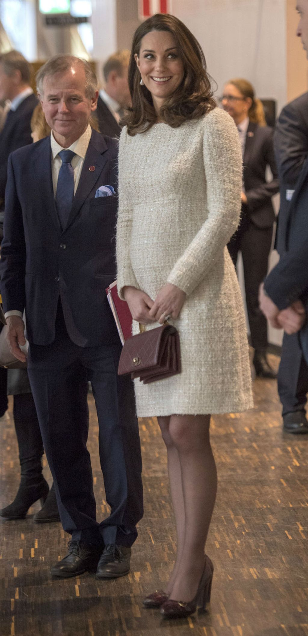 Catherine Middleton u krem haljini Alexandera McQueena