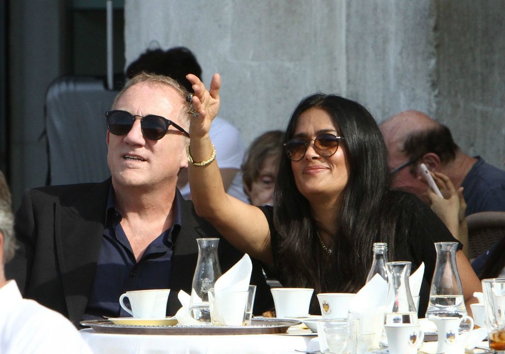 Salma sa suprugom u Veneciji