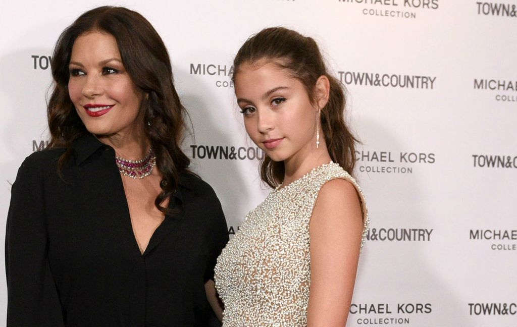 Carys Zeta Douglas s mamom Catherine na eventu u sklopu Njujorškog tjedna mode - 1