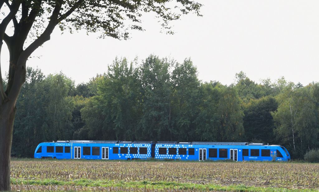 Vlak na vodik (Foto: AFP)