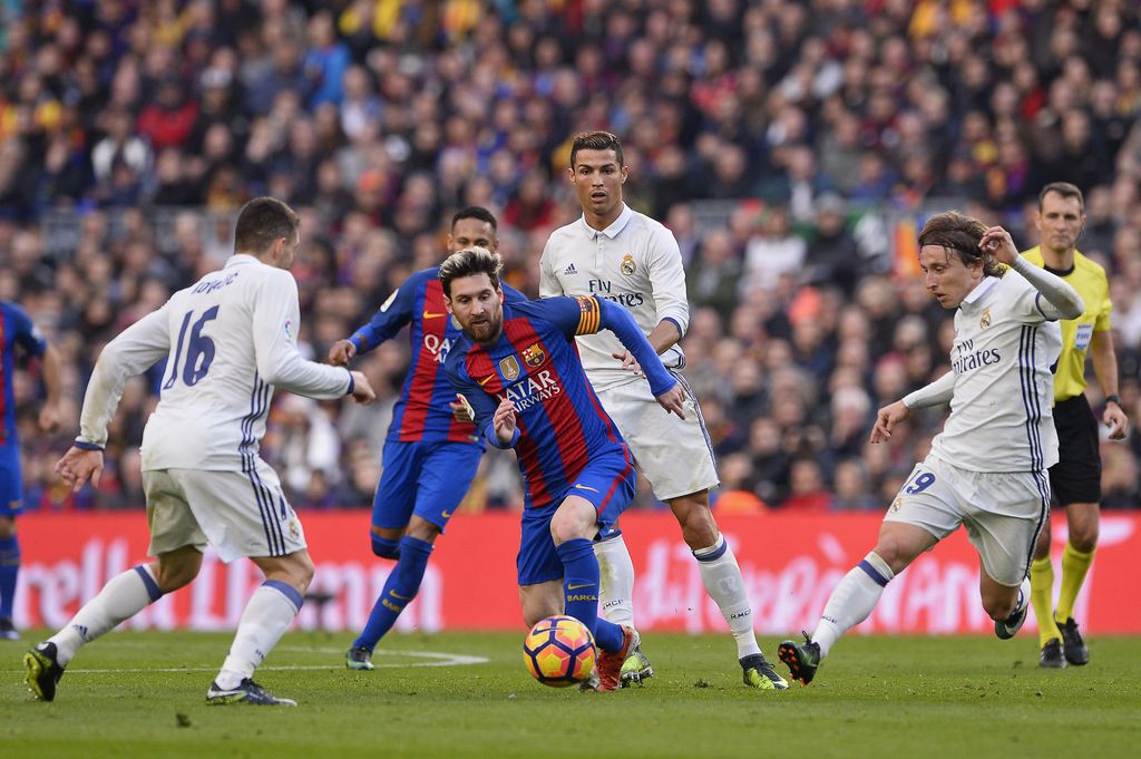 Messi, Ronaldo i Modrić (Foto: AFP)