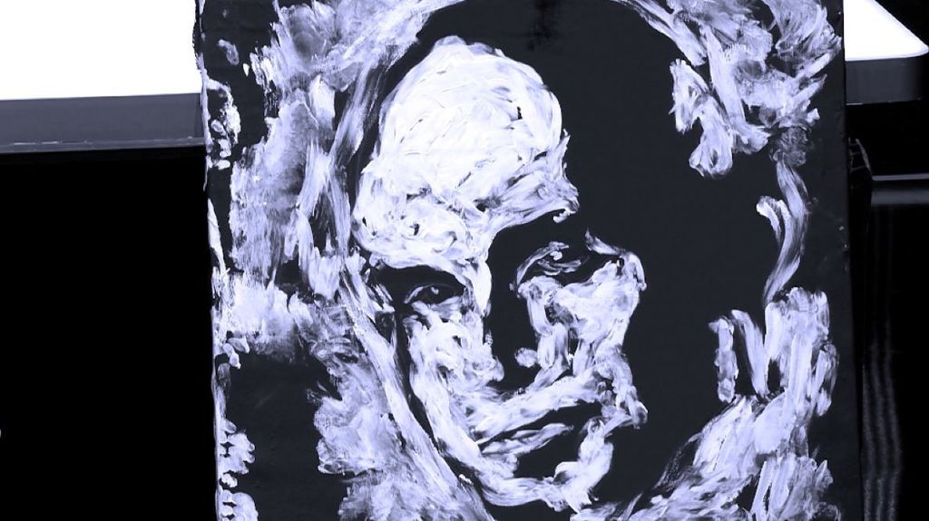 Nagi slikar u Supertalentu naslikao portret Davora Bilmana (Foto: Dnevnik.hr) - 1