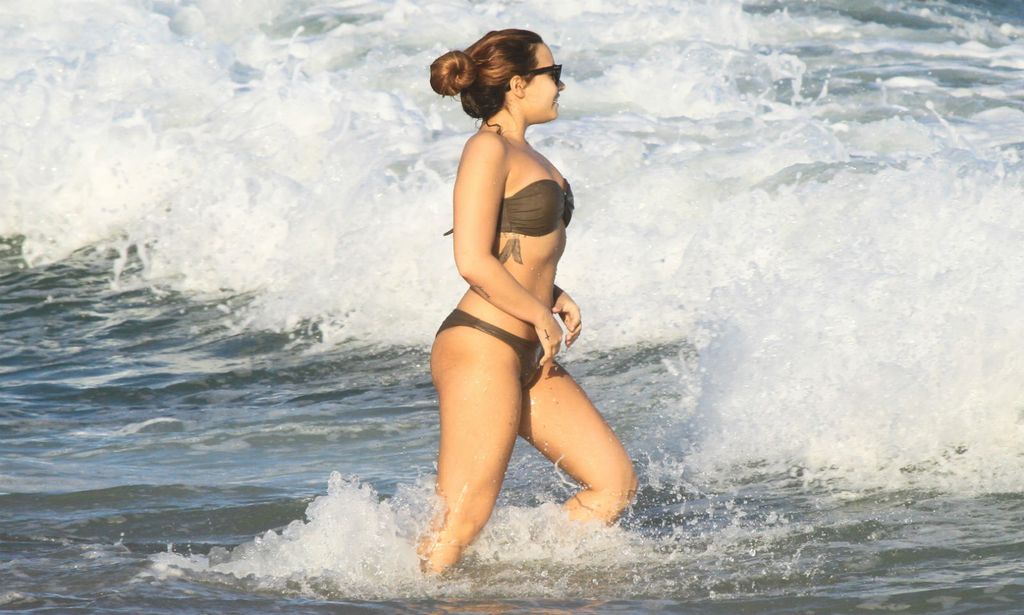 Demi Lovato na odmoru 2012. godine