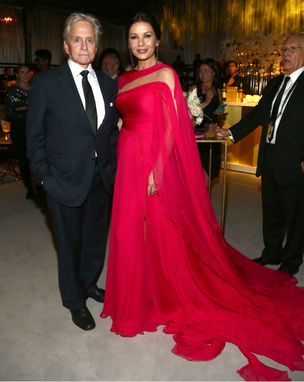 Catherine Zeta-Jones i Michael Douglas na 71. dodjeli nagrada Emmy
