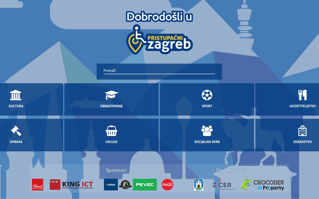 Predstavljanje aplikacije Pristupačni Zagreb