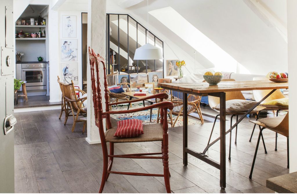 Ideja za uređenje stana u potkrovlju - 3