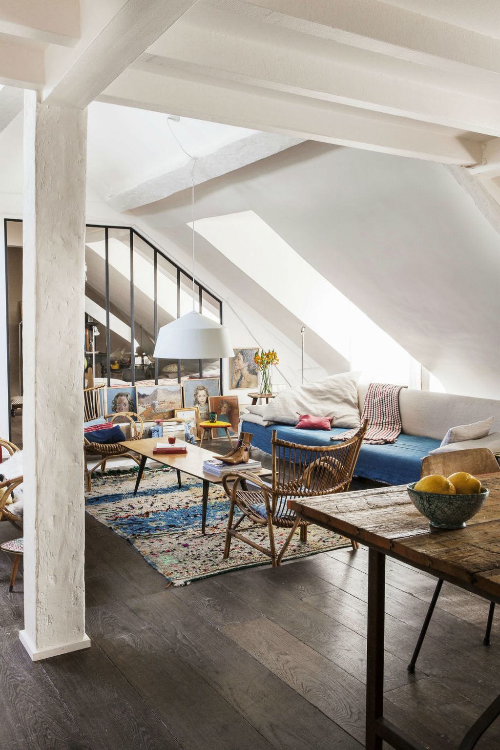 Ideja za uređenje stana u potkrovlju