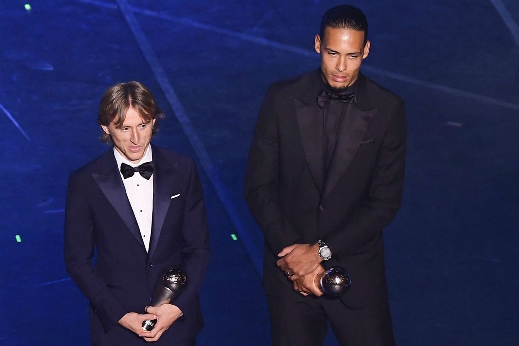 Luka Modrić i Virgil van Dijk (Foto: AFP)