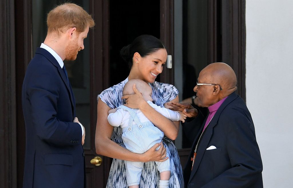 Harry, Meghan i Archie posjetili su Desmonda Tutua