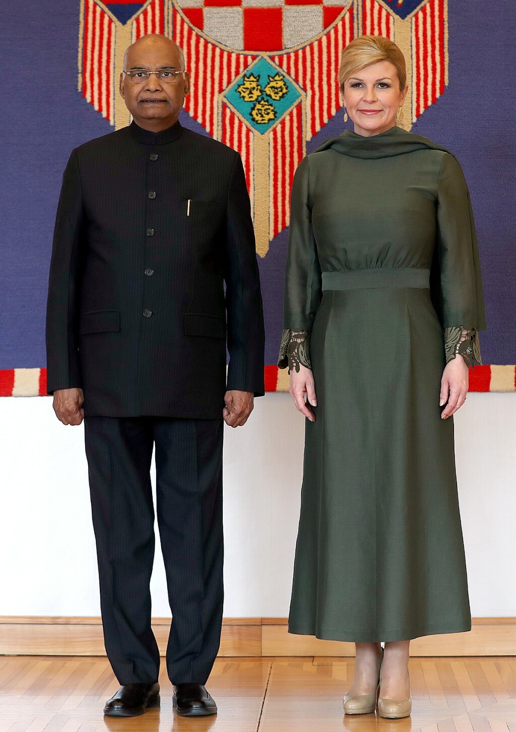 Kolinda Grabar-Kitarovic primila predsjednika Republike Indije Rama Natha Kovinda 2019. godine