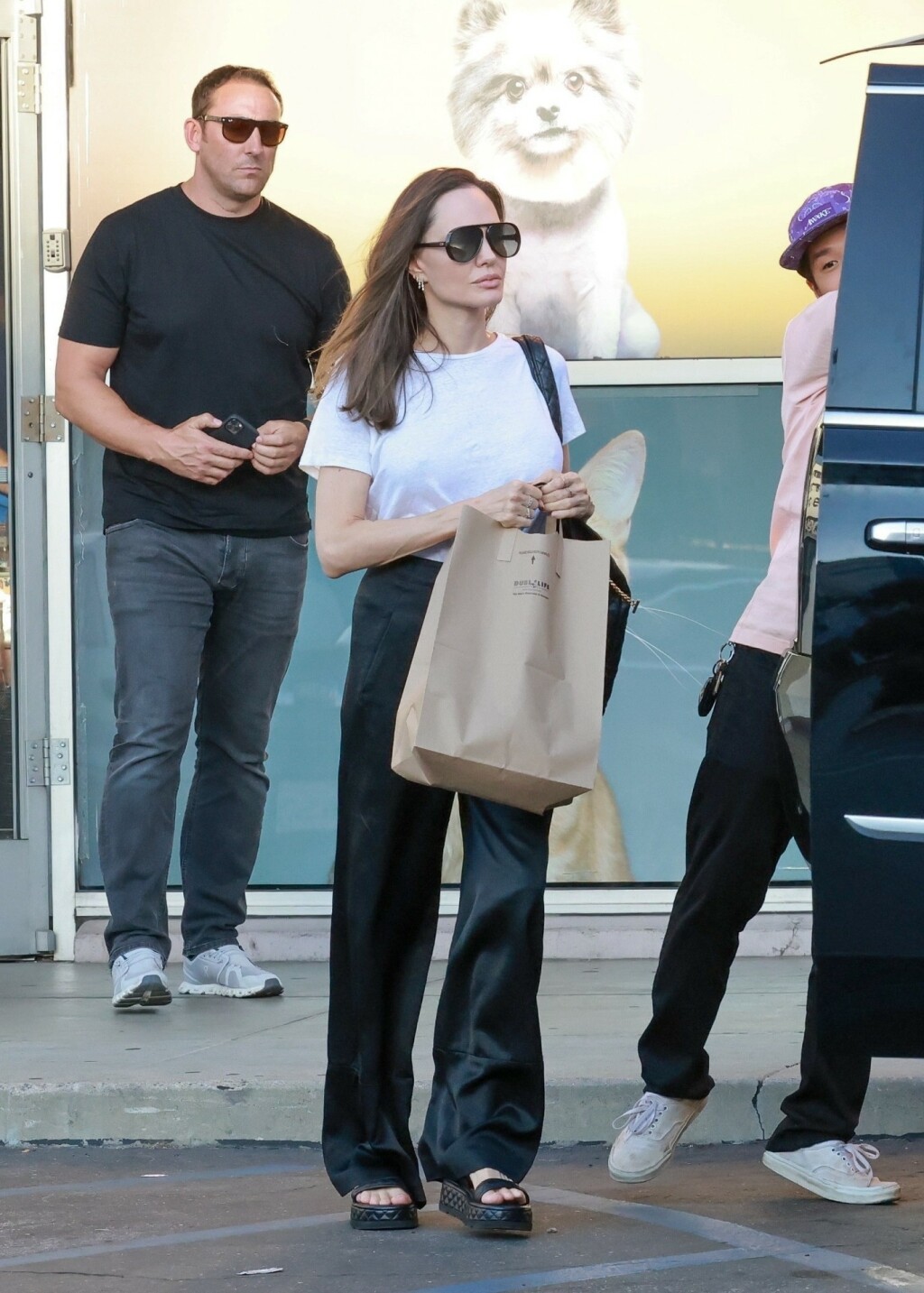 Angelina Jolie u kupovini