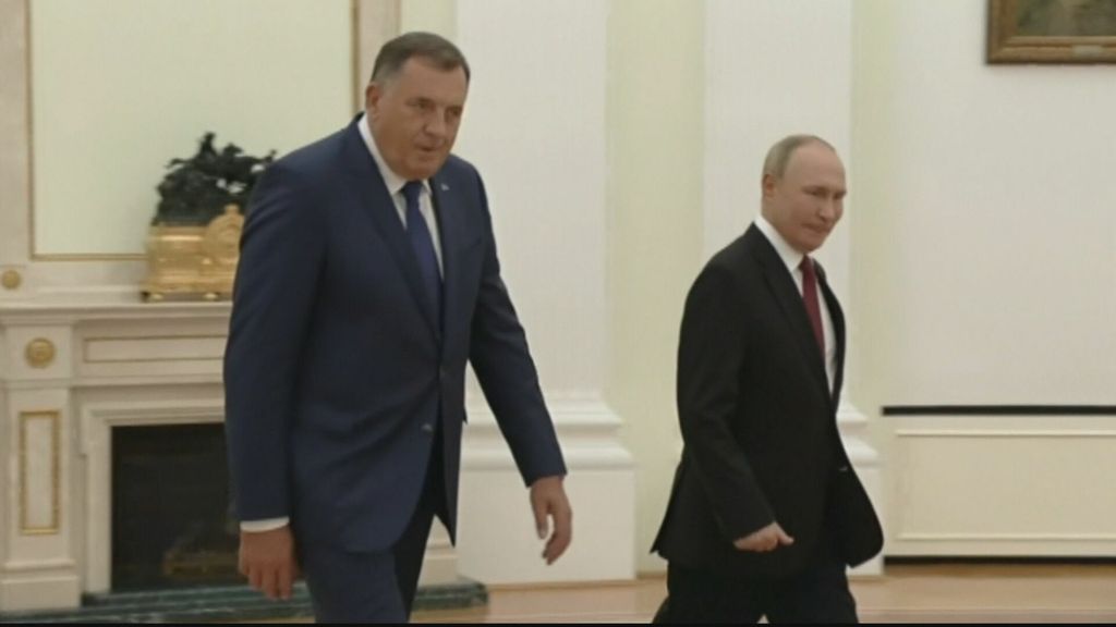 Milorad Dodik i Vladimir Putin